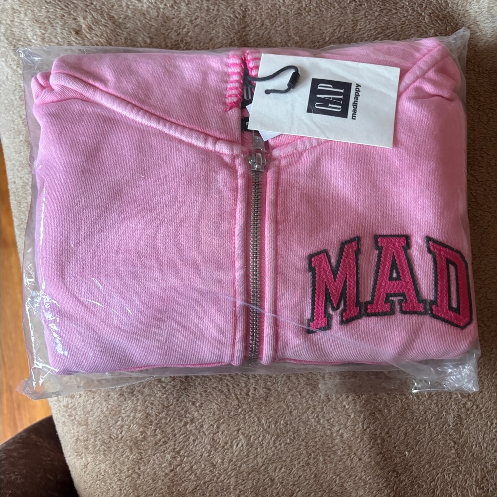 GAP x Madhappy Pink Zip-Up Hoodie